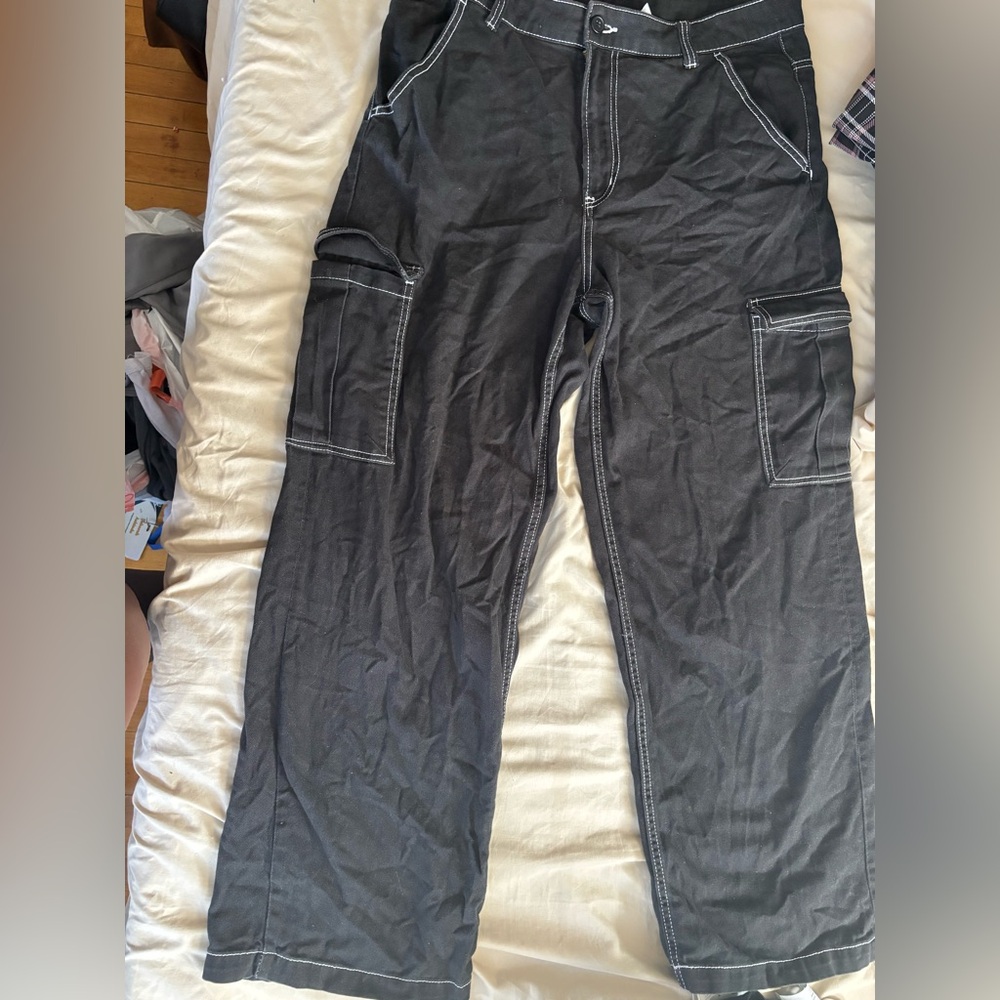 Cargo black pants